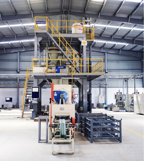 Solance Baterai factory Images